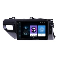 Reproductor de DVD para Auto Jiawell con Android, GPS, FM, Música, Video, Carplay, Wifi, BT, Pantalla IPS, Radio para Auto para Toyota Hilux 2015 con Volante a la Derecha