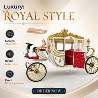 Calèche royale / Calèches électriques classiques OEM / Calèche à chevaux parfaite à vendre / Calèche électrique sans chevaux