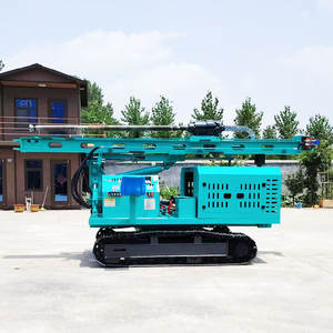 Pile driver hydraulique photovoltaïque professionnel avec rotation à 360 degrés et chenilles pour la construction <span class=keywords><strong>de</strong></span> centrales solaires - Product Image 5