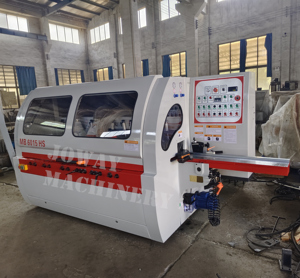 Raboteuse à quatre faces à 6 têtes pour le travail du bois |   Machine à façonner à quatre côtés pour le traitement du bois - Product Image 4