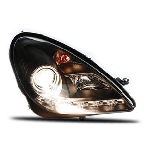 04-12ไฟหน้าสำหรับ Mercedes-Benz ชุดประกอบไฟหน้า <span class=keywords><strong>R171</strong></span> <span class=keywords><strong>SLK200</strong></span> SKL350ไฟหน้าซีนอน SKL500LED - Product Image 3