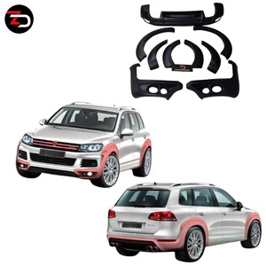 Fabricante de Kits de Carrocería Ancha HOFELE para VW <span class=keywords><strong>Touareg</strong></span> con Parachoques de FRP y Alerones de Rueda - Product Image 1