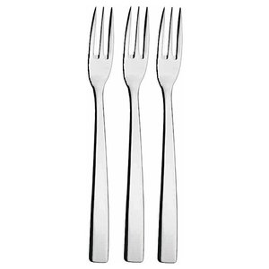 Juego de tenedores para postre de acero inoxidable de 3 piezas (15,9 cm) MIRAGE Cromo pulido F17PN0338 - Product Image 1