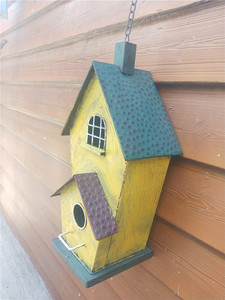 Artesanías Metálicas al por Mayor a Precios Bajos, Comederos para Pájaros Colgantes de Hierro Forjado, Nidos Creativos para Pájaros, Decoraciones para el Hogar y Jardín - Product Image 5