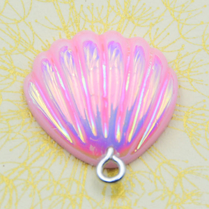 Breloques populaires en résine coquillage pour la fabrication de bijoux DIY (boucles d'oreilles, colliers, bracelets), accessoires de porte-clés faits à la main, colgantes - Product Image 3