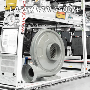 New 550W/750W/900W/1100W Blower Exhaust Fan for CO2 Laser Cutting <b>Engraver</b> <b>Machine</b> 220V 1064nm Wavelength Easy Operate Parts - Product Image 2