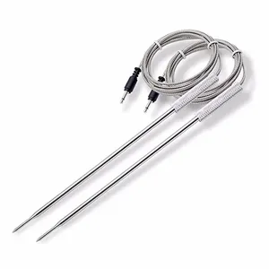 Hochtemperatur 300 ° C IP67 wasserdichter Beacon NTC-Temperatursensor für Grill Fleisch Lebensmitteltemperaturthermometer