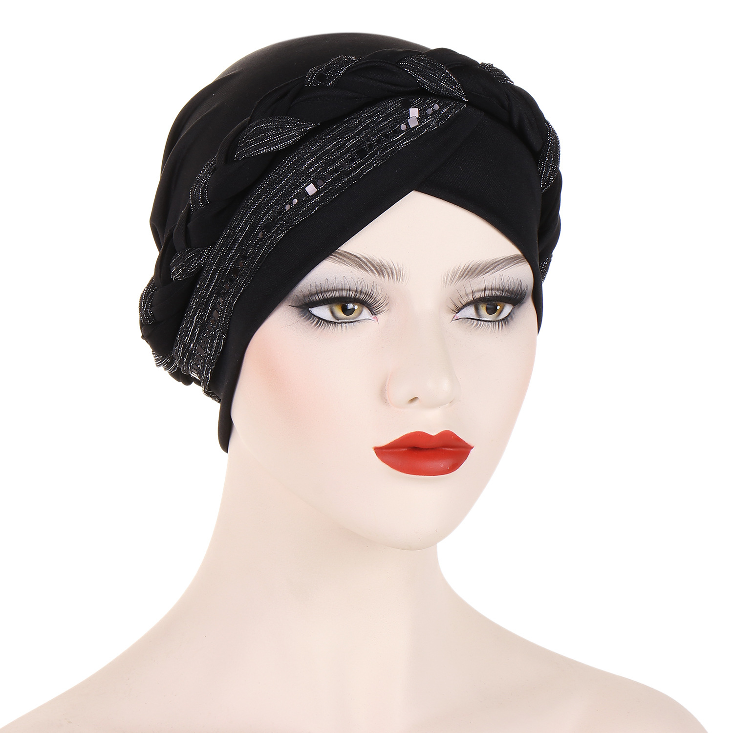 hijab bun cap