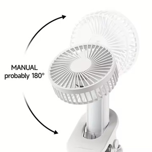 Ventilador de Escritorio Portátil Multifuncional USB de Alta Potencia, 5V, con Tres Velocidades, de Plástico, para Uso en Interiores, Exteriores y Automóviles - Product Image 3