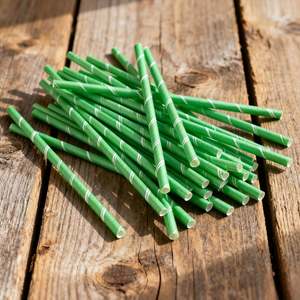 Pajitas de Papel Desechables de Uso Comercial, Material Ecológico Certificado, Cumple con las Normas Ambientales - Product Image 2