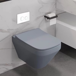 Sanitaires couleur mate dissimulé réservoir d'eau salle de bain flottant <span class=keywords><strong>suspendu</strong></span> placard mur <span class=keywords><strong>suspendu</strong></span> <span class=keywords><strong>toilette</strong></span> - Product Image 2