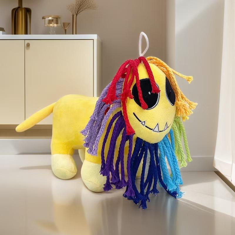 Lion coloré 20cm 140g - emballage sous vide compression