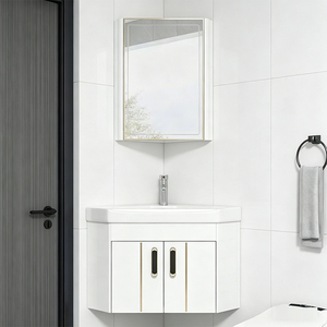 <span class=keywords><strong>Meuble</strong></span>-lavabo mural élégant et abordable <span class=keywords><strong>pour</strong></span> <span class=keywords><strong>salle</strong></span> <span class=keywords><strong>de</strong></span> <span class=keywords><strong>bain</strong></span>, grande capacité <span class=keywords><strong>de</strong></span> rangement, idéal <span class=keywords><strong>pour</strong></span> la famille, avec armoire miroir - Product Image 5