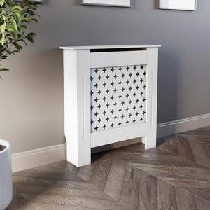 Cubierta de radiador de muebles para el hogar de estilo europeo, cubierta de radiador lacada pequeña, gabinete de radiador E1 MDF - Product Image 2