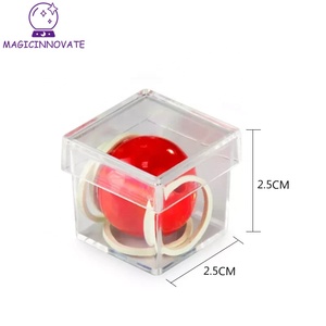 <span class=keywords><strong>1</strong></span> Set Magia accesorios bola penetrando a través de caja mago profesional Magia divertido trucos de Magia de juguete de los niños - Product Image 5