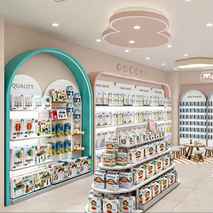 06-DBAS negozio premaman infissi a tema rosa e blu espositori per bambini per mamma e Baby Store Interior <span class=keywords><strong>Design</strong></span> - Product Image 1