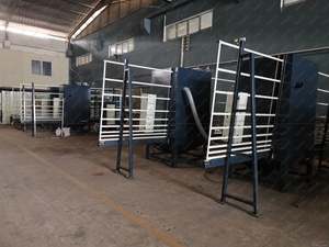 E-World Glasverarbeitungsgeräte vertikale Sandstrahlmaschine zur Verwendung für Glasdesign zur Herstellung verschiedener Arten von Glas - Product Image 6