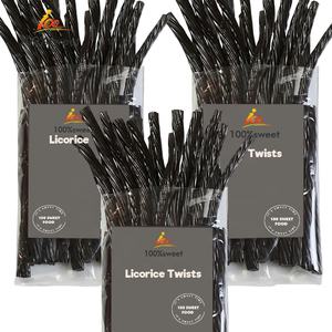 Usine OEM Arc-en-ciel Réglisse Bonbons Twists Pleine Taille Fruité Aromatisé Assortiment <span class=keywords><strong>de</strong></span> Bâtons Colorés Doux et Tendres Bonbons Doux Collations - Product Image 5