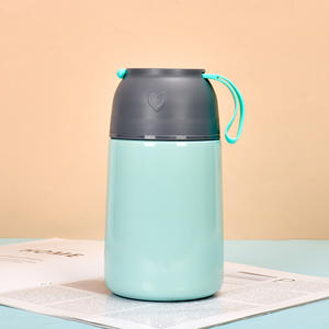 Flacons alimentaires 450ml/650ml Boîte à lunch thermique en acier inoxydable Double paroi Isolé <span class=keywords><strong>sous</strong></span> <span class=keywords><strong>vide</strong></span> Pot alimentaire Conteneur à soupe - Product Image 2