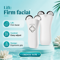 Dispositivo de Masaje Facial Eléctrico Recargable, Microcorriente, Reafirmante de Piel, Lifting Facial y de Cuello, Instrumento de Belleza OEM ODM