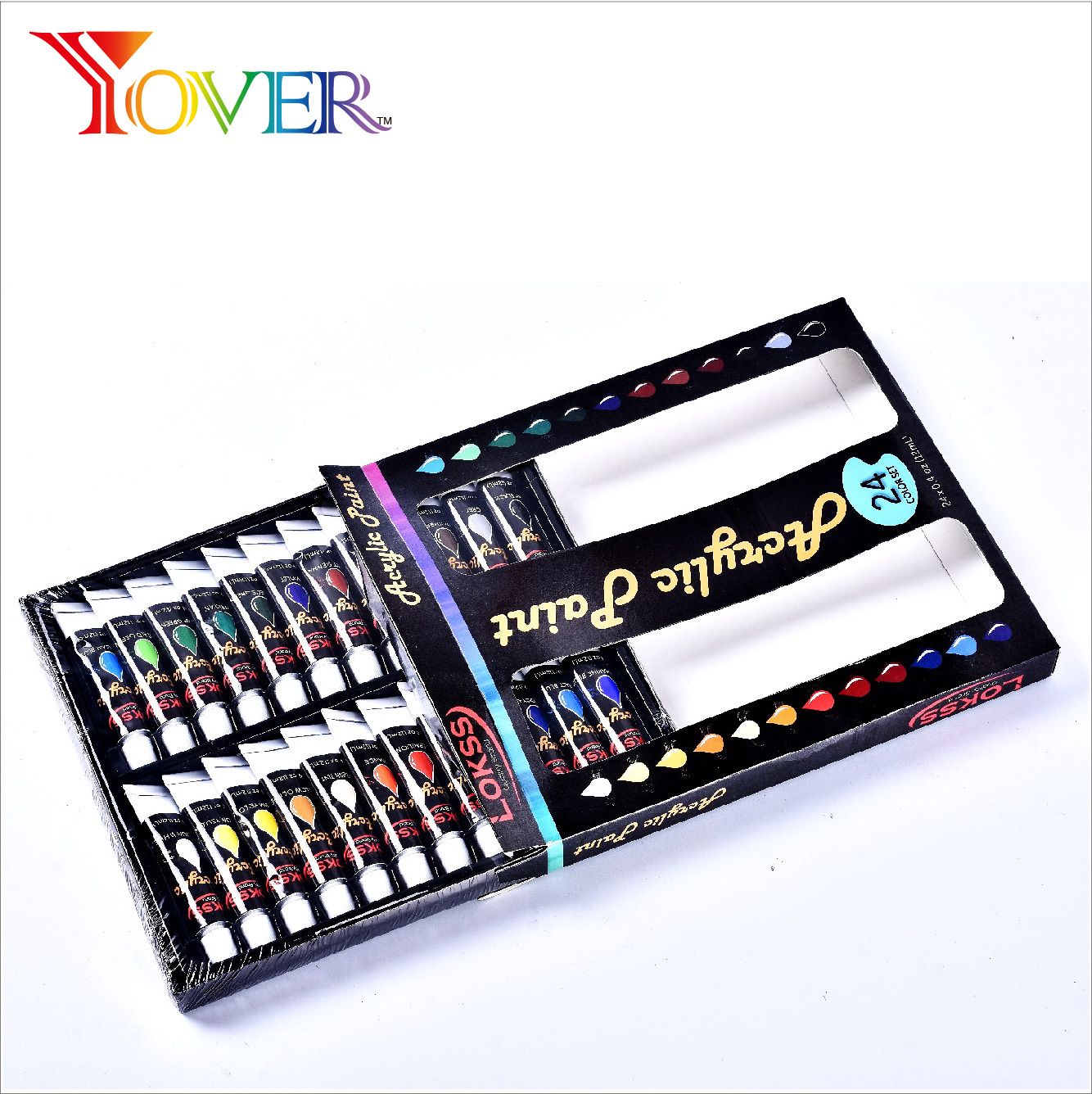 24 цвета оптом 12 мл художник акриловые краски цвета набор