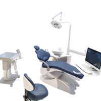 Fauteuils dentaires pliants de bonne qualité, fauteuil de dentiste avec kit dentaire d'usine à vendre