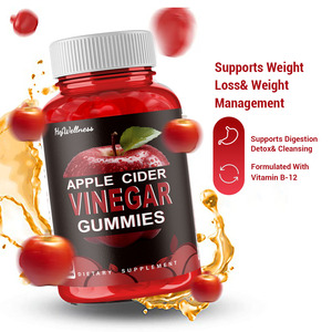 חומץ תפוחים חינם סוכר gummies detox acv gummies עם אמא למבוגרים - Product Image 4