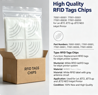 Étiquettes RFID de haute qualité 70001-00001 77001-00001 77001-00030 77001-00050 pour imprimante jet d'encre Lei JET2 JET3 et JET2 NEO