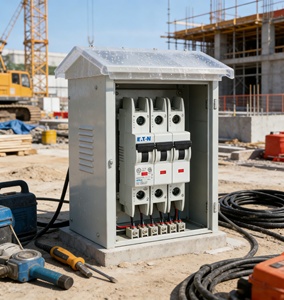 イートン FAZシリーズ FAZ-C30/3-NA 3極 30A 銅製ボックス型端子 15KA 遮断容量 CE認証 MCCB ミニチュアサーキットブレーカー - Product Image 5