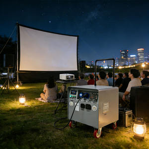 Station d'alimentation d'urgence pour <span class=keywords><strong>cinéma</strong></span> en plein air 6000W, stockage d'énergie portable pour les soirées <span class=keywords><strong>cinéma</strong></span> en plein air - Product Image 1