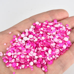 BOBOHOO Néon Fluorescence Mix Taille SS6-SS20 Non Hotfix Strass Flatback Cristal Strass pour Nail Art - Product Image 4