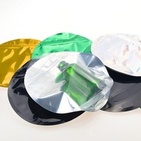 Vente en gros de sacs en mylar de forme créative, sacs de forme spéciale refermable irrégulier découpé à l'emporte-pièce