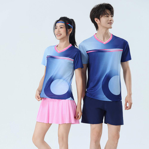 Ropa de running personalizada para adultos, absorbente de sudor, transpirable, de secado rápido, para tenis de mesa, bádminton, voleibol, camiseta. - Product Image 6
