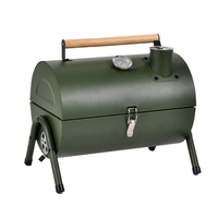 Barbecue portable au charbon de bois pour extérieur, mini barbecue de table, fumoir