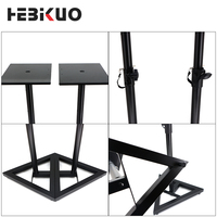 Support d'enceinte sur pied triangulaire HEBIKUO 640 pour home cinéma et studio