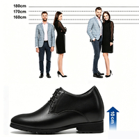 Chaussures Derby élégantes en cuir véritable pour homme, rehaussantes, pour mariage et occasions formelles, vente en gros d'usine, nouvelle collection