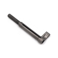Acier au carbone nitrité acier inoxydable aluminium poignée de fraisage CNC Service de tournage personnalisé