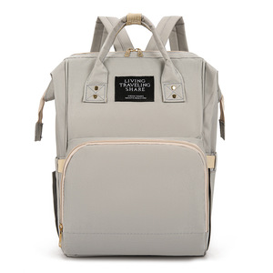 Sac à dos imperméable en tissu Oxford <span class=keywords><strong>pour</strong></span> mère et bébé, sac à dos <span class=keywords><strong>pour</strong></span> biberons <span class=keywords><strong>pour</strong></span> l'entretien des bébés - Product Image 1