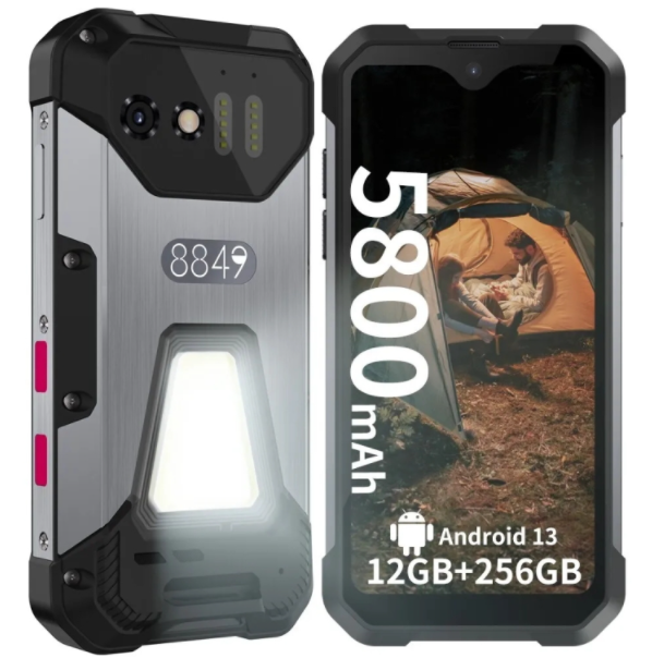 4G Global Band Rugged Smartphone 4.3Inch Mini Mobile Android 13 Laser Measurement 100MP Camera 24+256GB G99 Phone 8849 Tank Mini