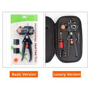 Cuchillo de Podar de Grado Industrial DD2873, Kit de Herramientas para Injertos de Árboles en V/U, Empuñadura Antideslizante, Cuchillas de Repuesto de Acero - Product Image 4