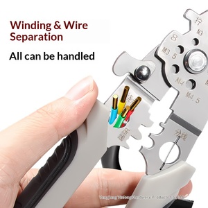 Multi-functional and convenient stainless steel wire <b>stripping</b> pliers tool for electrician's special pliers cable <b>stripping</b> and - Product Image 3