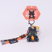 Dessin animé édenté Dragon formateur nuit fureur poisson porte-clés pendentif voiture sac à dos décoration petit cadeau pour l'obtention du diplôme en gros