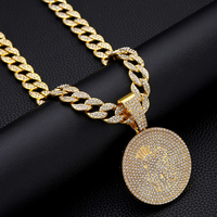Pendentif en strass Hip Hop pour hommes Design Offre Spéciale à la mode avec lettre de testeur de diamant