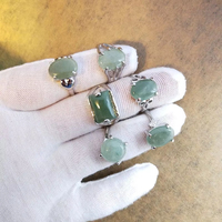 Anillos de Cristal Natural al por Mayor de Fábrica: Cuarzo Rosa, Ojo de Tigre, Aventurina, Ágata Musgosa - Sostenibles para DIY