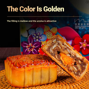 Postre chino horneado dulce de pastel de Luna multisabor del <span class=keywords><strong>a</strong></span>ño de Guangdong con sabor <span class=keywords><strong>a</strong></span> riqueza y honor - Product Image 4