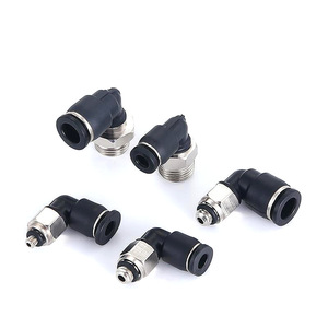 Baocn Quick Coupler <b>Miniature</b> Air Hose Connector External Thread Nickel Plated Copper Pneumatic Parts - Product Image 2