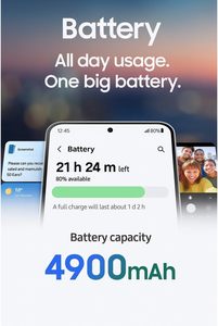 Para S25 FE 5G (Desbloqueado de Fábrica) Pantalla AMOLED de 6.7" 120Hz Cámara de 50MP Batería de Larga Duración Alto Rendimiento Red Estadounidense - Product Image 4