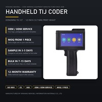 Imprimante portable de codes de lots, jet d'encre TIJ 300 DPI, séchage rapide, cartouche 42 ml, date d'expiration pour cartons et câbles