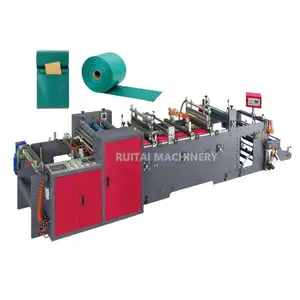 Professional Factory Tamper Proof Machine. Pre-opened Plastic Courier Bag Poly Mailing Bag Making Machine