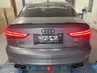 Diffuseur de pare-chocs arrière avec tuyaux d'échappement performants embouts de silencieux d'échappement pour Audi A3 mis à niveau vers S3 Kit de carrosserie d'accessoires de voiture